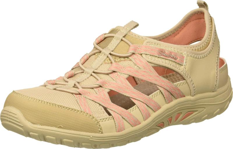 スケッチャーズ レディース サンダル シューズ Reggae Fest Squirt Natural/Coral