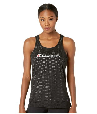 チャンピオン レディース シャツ トップス Reversible Mesh Tank Top - 549666 Black