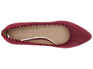 アセナアレキサンダー レディース サンダル シューズ Lemans Flat Wine Suede