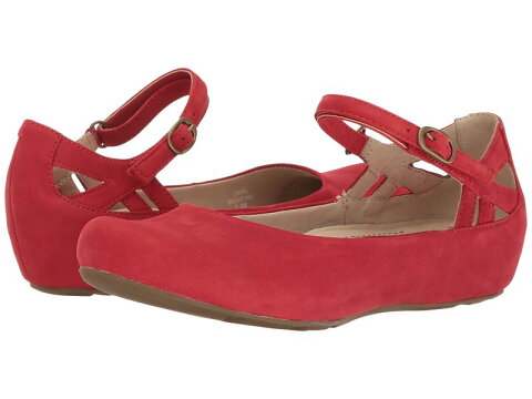 アース レディース サンダル シューズ Capri Earthies Bright Red Soft Buck