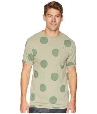 パブリッシュ メンズ シャツ トップス Linus - Polka Pocket Tee Olive