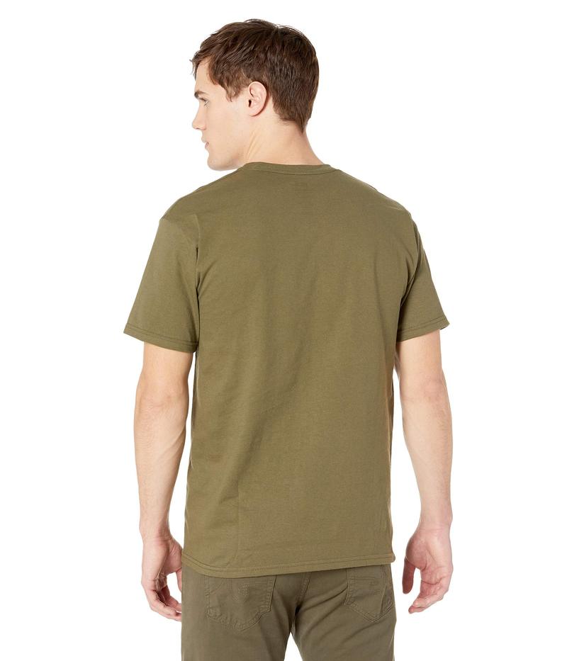 パブリッシュ メンズ シャツ トップス Painted Quill Graphic Tee Olive