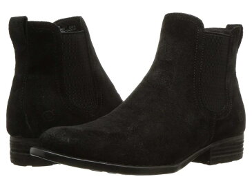 ボーン レディース ブーツ・レインブーツ シューズ Casco Black Suede