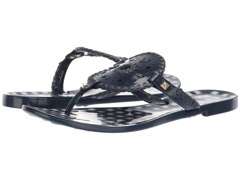ジャックロジャース レディース サンダル シューズ Gingham Georgica Jelly Midnight/White