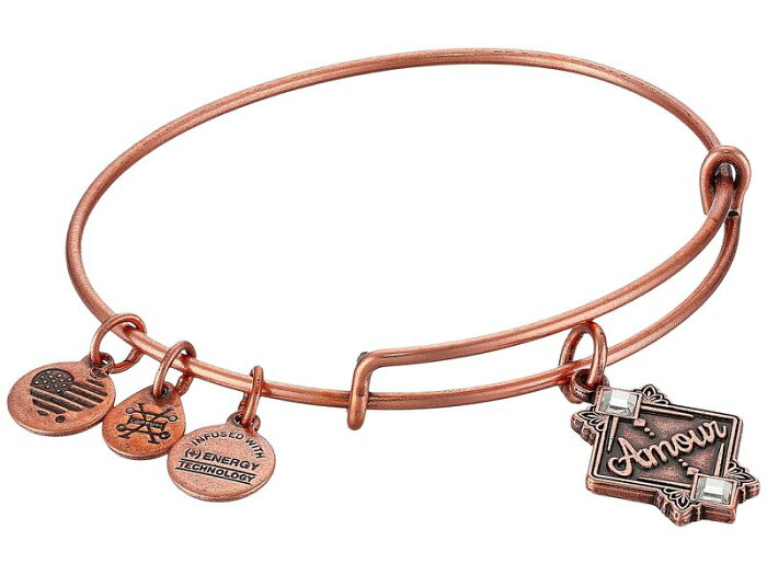 アレックスアンドアニ レディース ブレスレット・バングル・アンクレット アクセサリー Amour Bangle Rafaelian Rose Gold