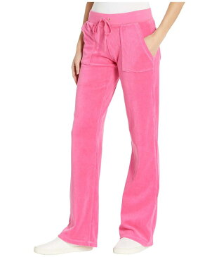 ジューシークチュール レディース カジュアルパンツ ボトムス Del Rey Velour Pants Couture Pink