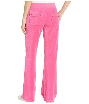 ジューシークチュール レディース カジュアルパンツ ボトムス Del Rey Velour Pants Couture Pink