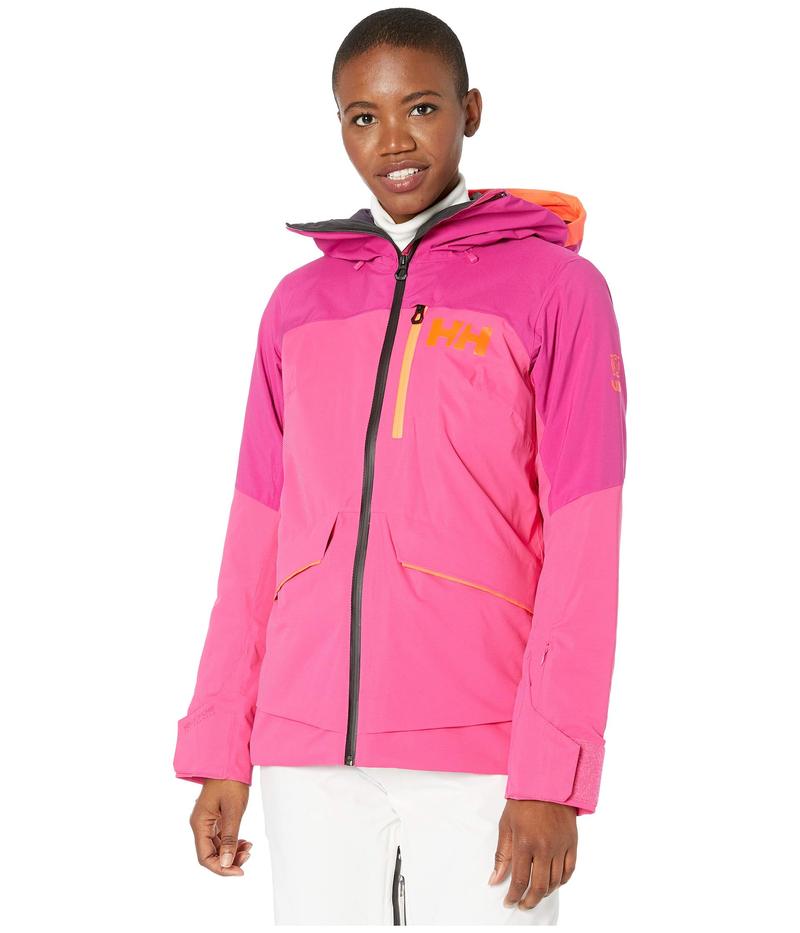 ヘリーハンセン レディース コート アウター Powchaser Lifaloft Jacket Dragon Fruit