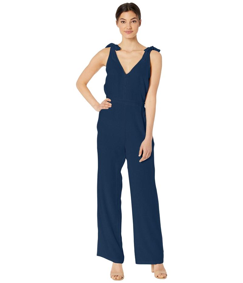 カップケーキアンドカシミア レディース ジャンプスーツ トップス Topeka V-Neck Jumpsuit Lapis