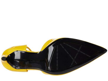 カルバンクライン レディース ヒール シューズ Roya Process Yellow