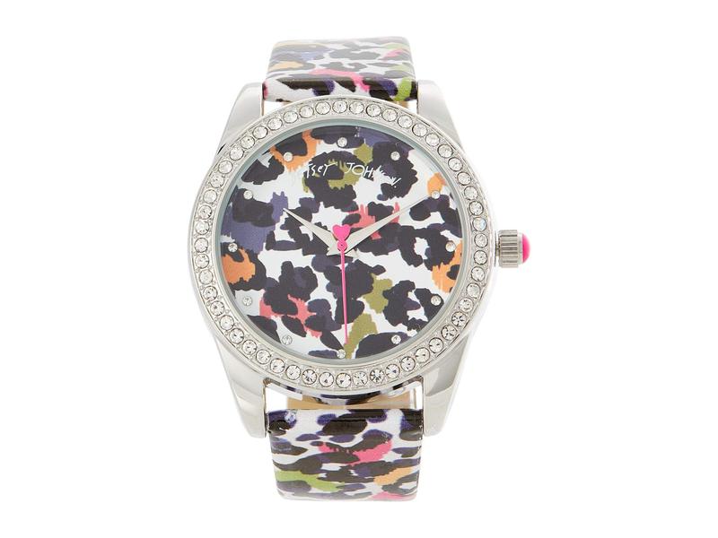 ベッツィジョンソン レディース 腕時計 アクセサリー Cheetah Dial & Strap Watch Multi/Silver