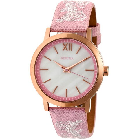 ベルサ メンズ 腕時計 アクセサリー Penelope Mother-of-Pearl Women's Watch Light Pink