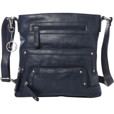 ラディバ メンズ ボディバッグ・ウエストポーチ バッグ Crossbody with Pockets Navy