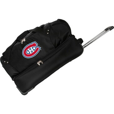 デンコスポーツ メンズ スーツケース バッグ NHL 27 Drop Bottom Wheeled Duffel Bag Montreal Canadians