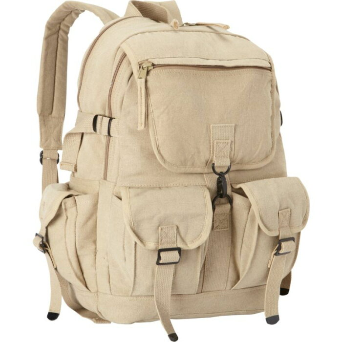 フォックスアウトドア メンズ バックパック・リュックサック バッグ Balkan Exploratory Rucksack Khaki