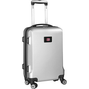 デンコスポーツ メンズ スーツケース バッグ NHL 20 Domestic Carry-On Silver Montreal Canadians