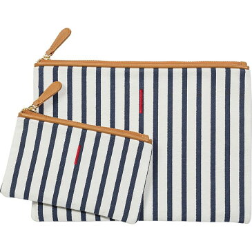 キャシーズ コンセプツ メンズ セカンドバッグ・クラッチバッグ バッグ Monogram Clutch Set Blue - I