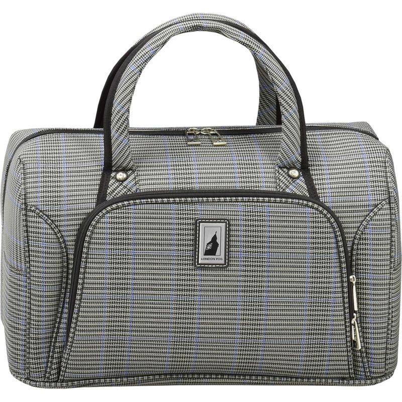 ロンドンフォグ メンズ スーツケース バッグ Knightsbridge II 17 Cabin Bag Grey Sapphire Plaid