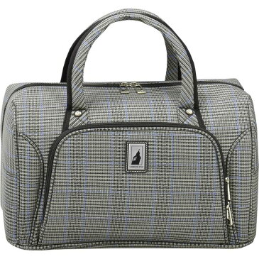 ロンドンフォグ メンズ スーツケース バッグ Knightsbridge II 17 Cabin Bag Grey Sapphire Plaid