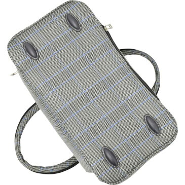 ロンドンフォグ メンズ スーツケース バッグ Knightsbridge II 17 Cabin Bag Grey Sapphire Plaid