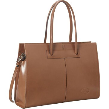 シャロレザーバッグス レディース スーツケース バッグ Women's Genuine Leather Laptop Tote Cafe Ole