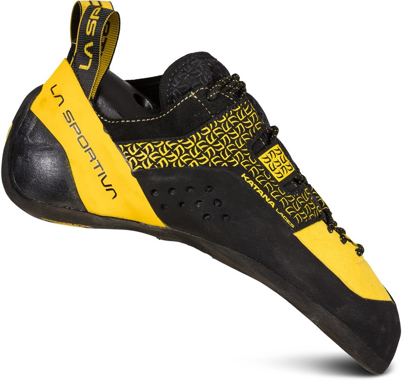 【送料無料】 ラスポルティバ メンズ スニーカー クライミングシューズ シューズ Katana Lace Climbing Shoes - Men 039 s YELLOW/BLACK