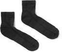 yz _[^t Y C A_[EFA Hiker Quarter Cushion Socks - Men's ONYX BLACK