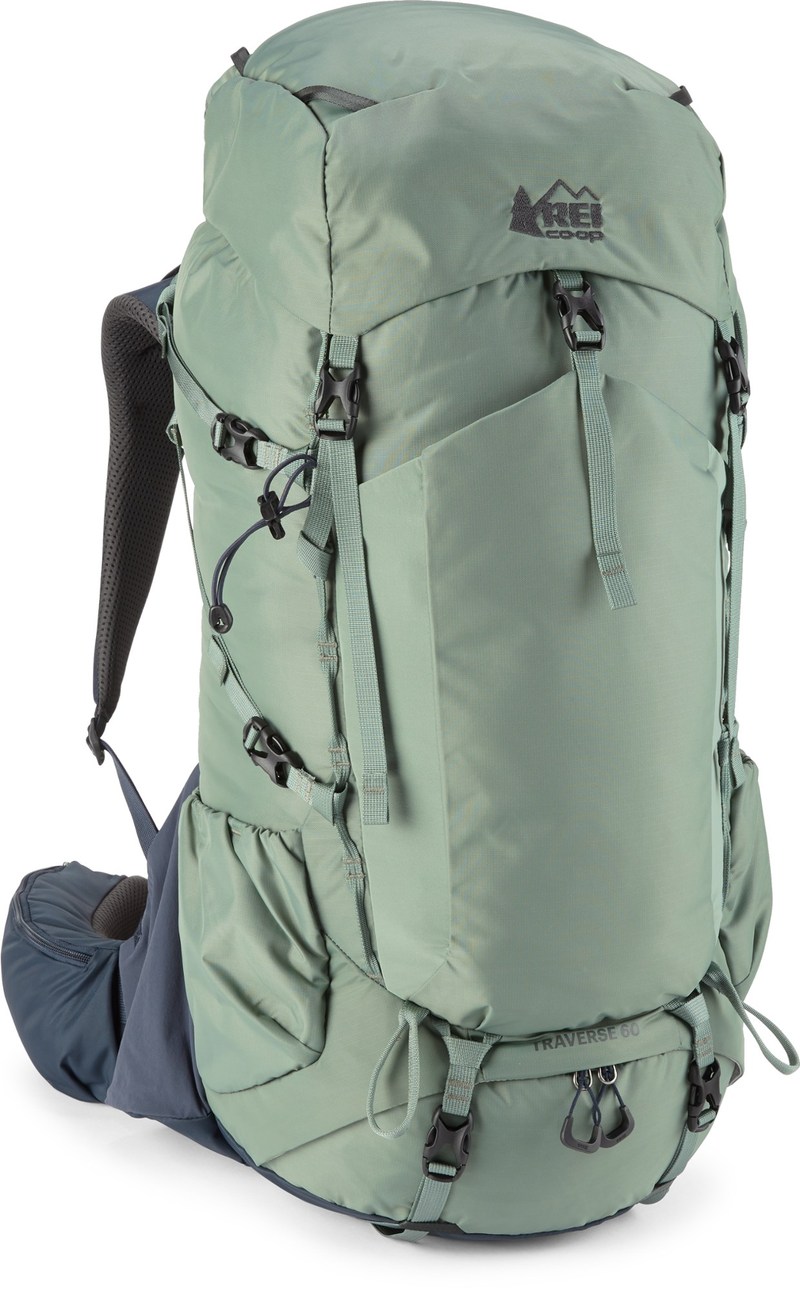 【送料無料】 アールイーアイ メンズ バックパック リュックサック バッグ Traverse 60 Pack - Men 039 s SEA OLIVE