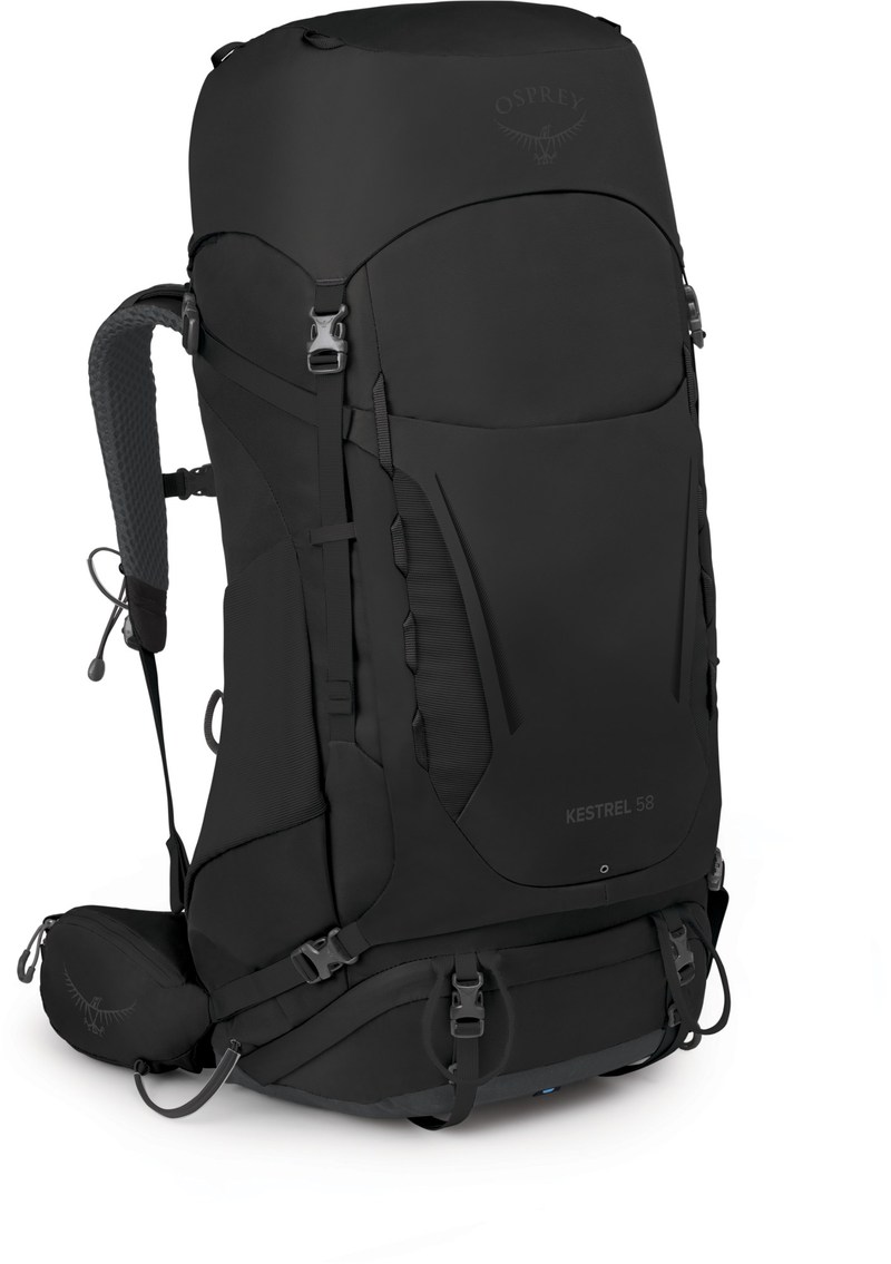 【送料無料】 オスプレー メンズ バックパック リュックサック バッグ Kestrel 58 Pack - Men 039 s BLACK/BLACK