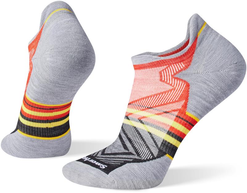 【送料無料】 スマートウール メンズ 靴下 アンダーウェア Run Targeted Cushion Low Ankle Pattern Socks - Men's TANDOORI ORANGE