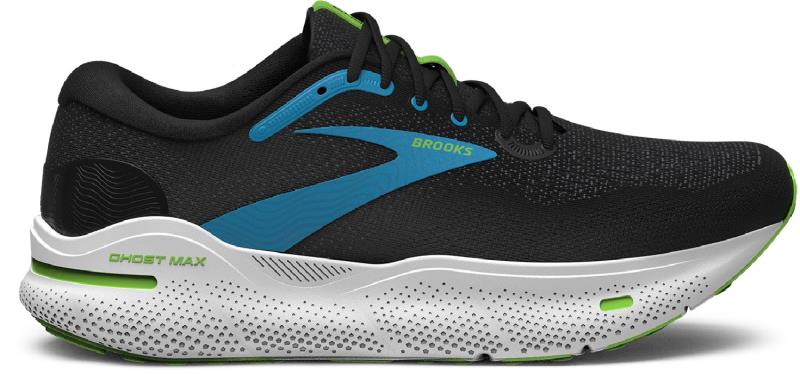 【送料無料】 ブルックス メンズ スニーカー ランニングシューズ シューズ Ghost Max Road-Running Shoes - Men's BLACK/ATOMIC BLUE/JASMINE