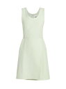 【送料無料】 ジル・サンダー レディース ワンピース トップス Fit-&-Flare Minidress tea green