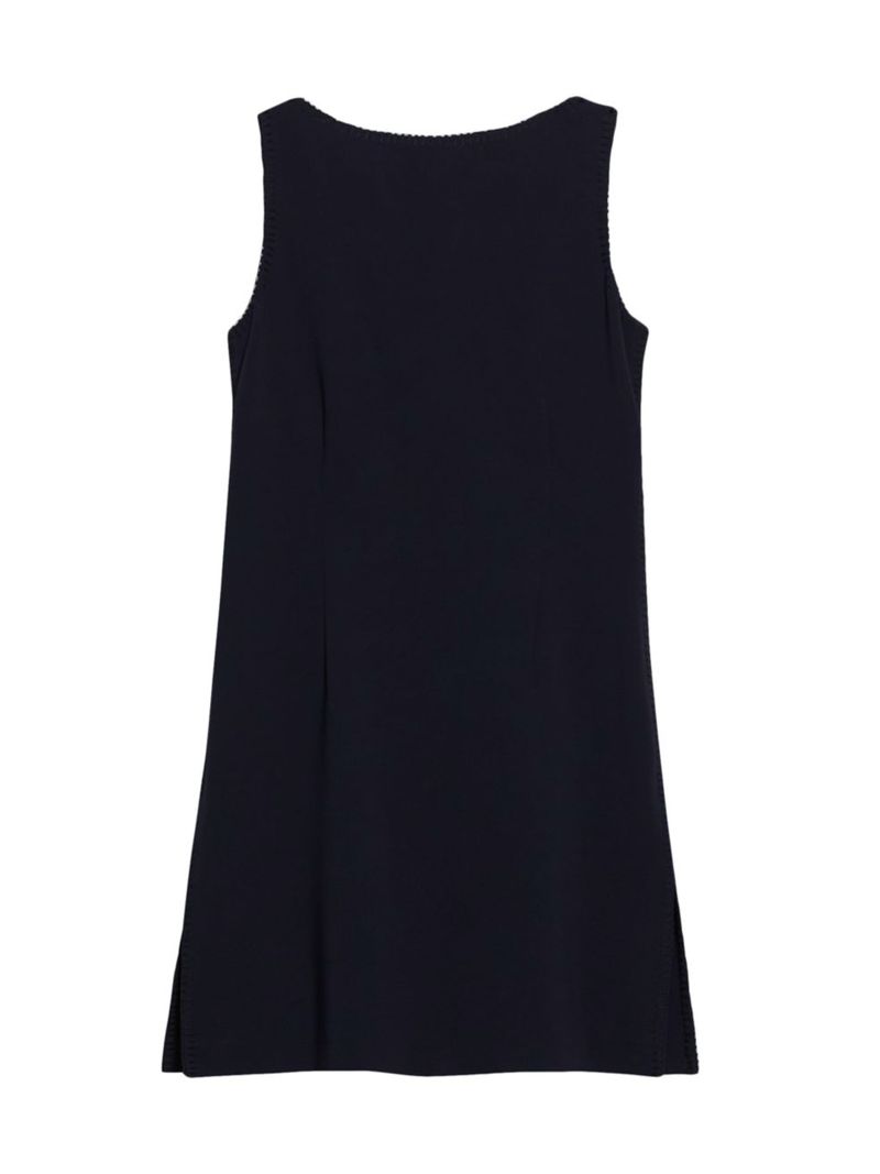 セオリー 【送料無料】 セオリー レディース ワンピース トップス Blanket-Stitch Boatneck Shift Dress deep navy