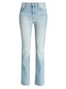 【送料無料】 マザー レディース デニムパンツ ボトムス Weekender Fray Mid-Rise Flared Jeans california cruiser