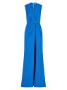 【送料無料】 ケイ アンジャー レディース ジャンプスーツ トップス Mavis Walk Thru Stretch Crepe Jumpsuit deep blue