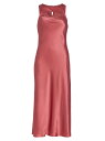 【送料無料】 ペイジ レディース ワンピース トップス Aurem Silk Cut-Out Midi-Dress dusty bubblegum