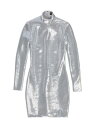 【送料無料】 バレンシアガ レディース ワンピース トップス Turtleneck Dress silver