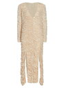 【送料無料】 カイト レディース ワンピース トップス Lana Ruched Sequin Midi-Dress nude