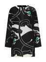 【送料無料】 ヴァレンティノ レディース ワンピース トップス Crepe De Chine Panther Dress black