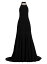 ̵ ƥޥåȥˡ ǥ ԡ ȥåץ Embellished Neck Sleeveless Gown black