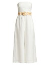 【送料無料】 ジマーマン レディース ジャンプスーツ トップス Devi Cropped Strapless Jumpsuit ivory