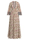 【送料無料】 エトロ レディース ワンピース トップス Berry Print Silk Kimono Gown white