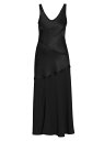 【送料無料】 ジル・サンダー レディース ワンピース トップス Scoopneck Satin Slipdress black