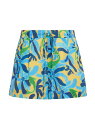 【送料無料】 マルニ レディース ハーフパンツ・ショーツ ボトムス Marni x No Vacancy Floral Drawstring Shorts powder blue