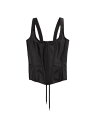 【送料無料】 バレンシアガ レディース タンクトップ トップス Tank Top Corset black