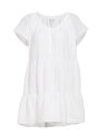 【送料無料】 ヴェルヴェットバイグラハムスペンサー レディース ワンピース トップス Eleanor Gauze Tiered Minidress white