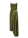 【送料無料】 ジェイソン ウー レディース ワンピース トップス Asymetric Sequin & Chiffon Slipdress avocado