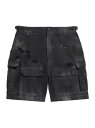 【送料無料】 バレンシアガ メンズ ハーフパンツ・ショーツ ボトムス Large Cargo Shorts black