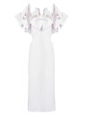 【送料無料】 キャロライナヘレラ レディース ワンピース トップス Off-The-Shoulder Bow Column Dress ivory