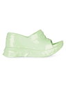 【送料無料】 ジバンシー レディース サンダル シューズ Marshmallow Sandals in Rubber pistachio